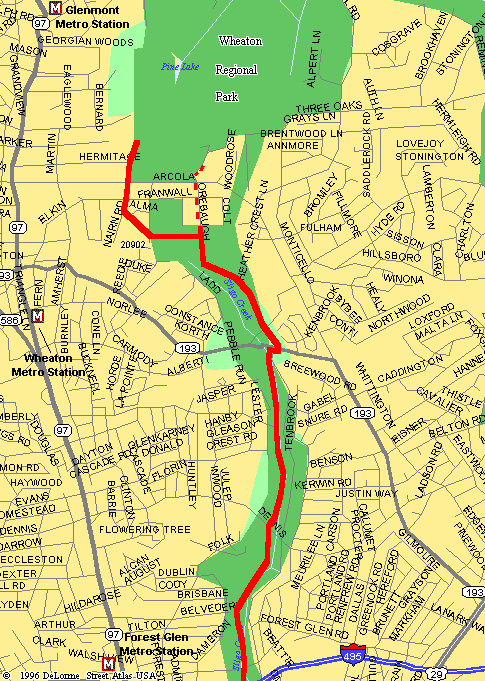 Map of Trail