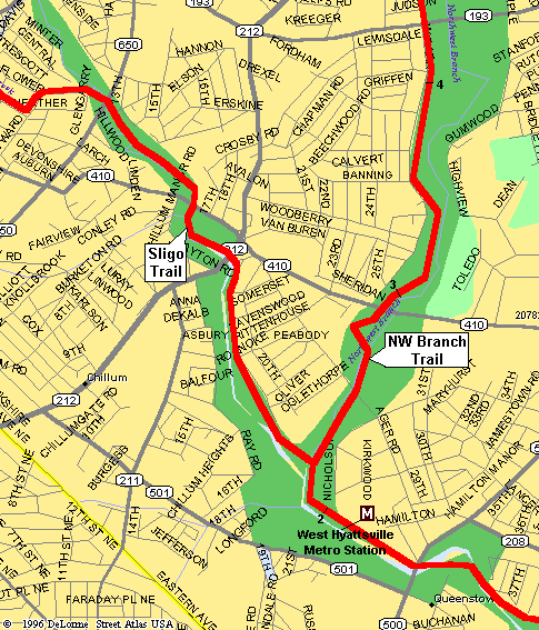 Map of Trail