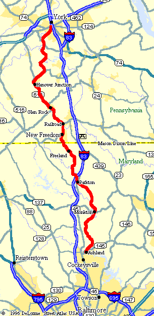 Overview of NCR/YCH Trails